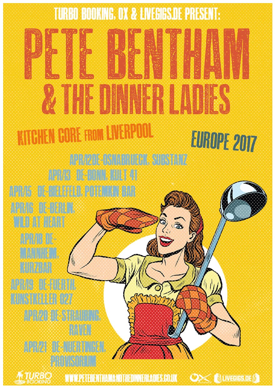 Pete Bentham and the Dinner Ladies 2017